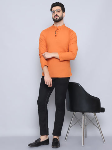 Even Apparels Men's Loop Wooden Button Kurta - Distacart