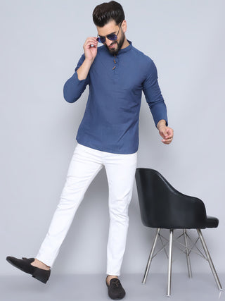 Even Apparels Men's Loop Wooden Button Kurta - Distacart