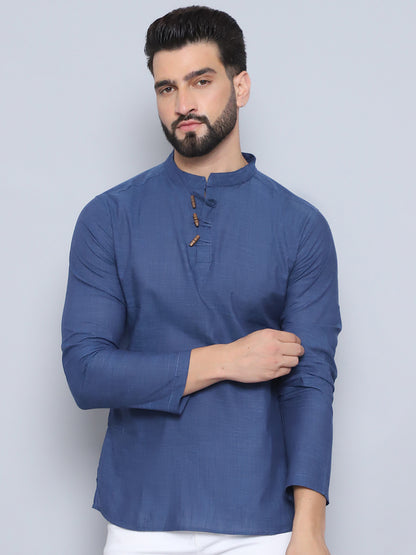 Even Apparels Men's Loop Wooden Button Kurta - Distacart