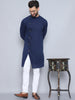 Even Apparels Men's Pure Cotton Blue Sherwani Kurta - Distacart
