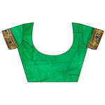 Thumbnail for Joban Fashion Green Banarasi Soft Silk Woven Saree