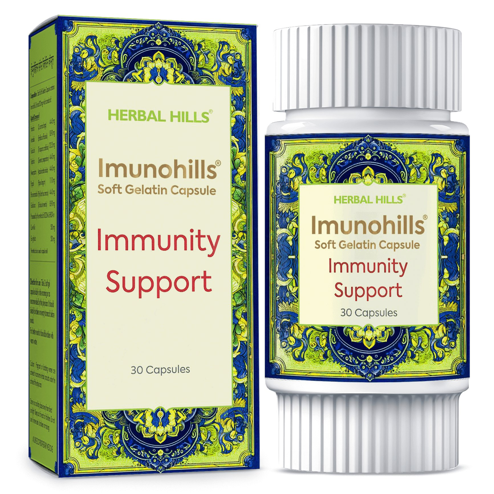 Herbal Hills Ayurveda Imunohills Capsules - Distacart