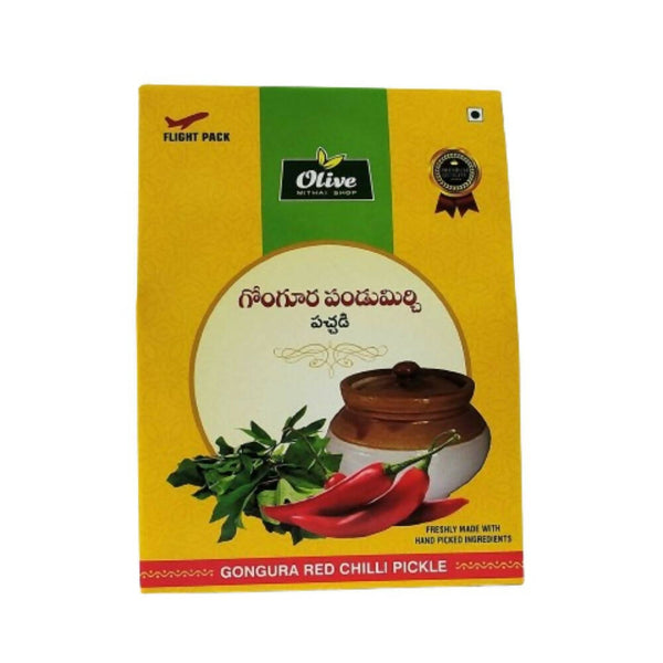 Olive Mithai Gongura Redchilli Pickle - Distacart