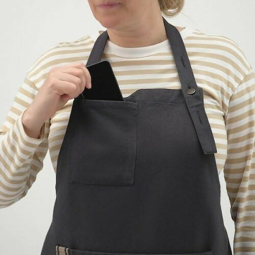 Ikea Sandviva Apron-Dark grey - Dista
