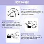 Thumbnail for Nykaa Naturals Scalp Massager Brush For Blood Circulation & Natural Hair Growth - Lavender - Distacart