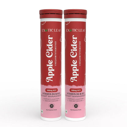 Exotic Leaf Apple Cider Vinegar Tablets - Distacart