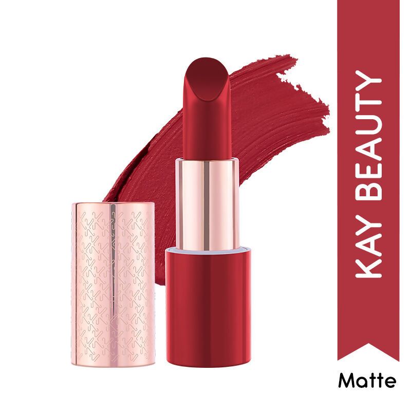 Kay Beauty Matte Drama Long Stay Lipstick - Action - Distacart