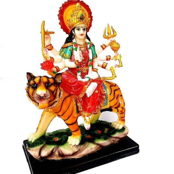 Marble Finish Goddess Maa Durga Devi Idol - Distacart