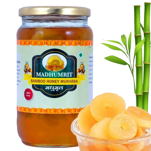 Madhumrit Bamboo Murabba - Raw Forest Honey - Distacart