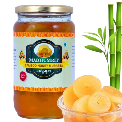 Madhumrit Bamboo Murabba - Raw Forest Honey - Distacart