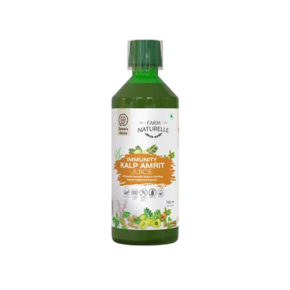 Farm Naturelle Immunity Kalp Amrit Juice - Strong Herbal Blend - Distacart