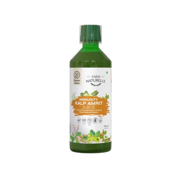 Farm Naturelle Immunity Kalp Amrit Juice - Strong Herbal Blend