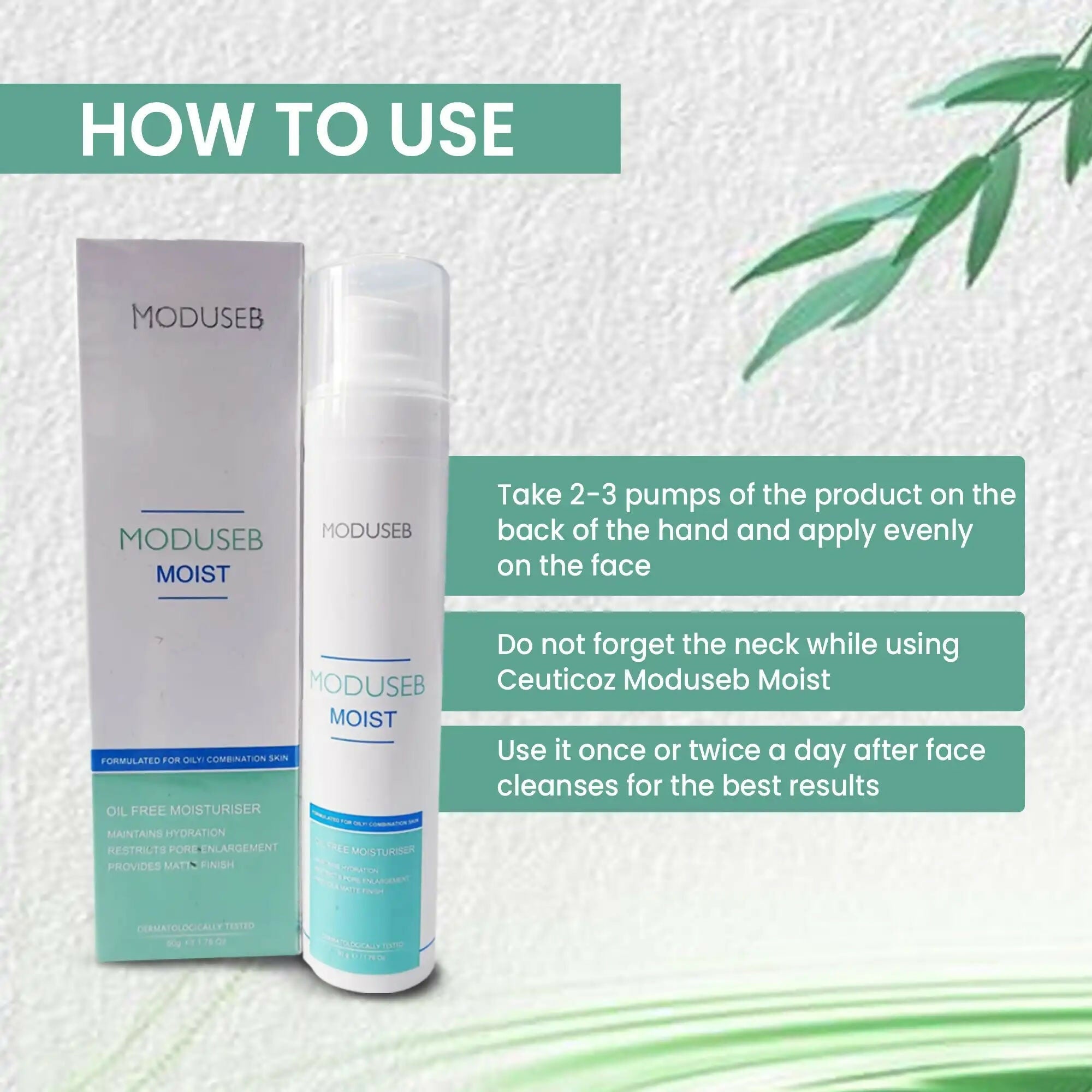 Moduseb Moist Oil Free Moisturiser - Distacart
