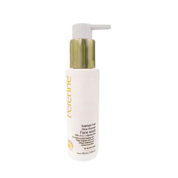 Perenne Sulphate Free Glow Booster Facewash With Vitamin C And Niacinamide - Distacart