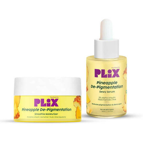 PLIX The Plant Fix Pineapple Pigmentation Skincare Regime Combo For Dark Spot Removal - Distacart