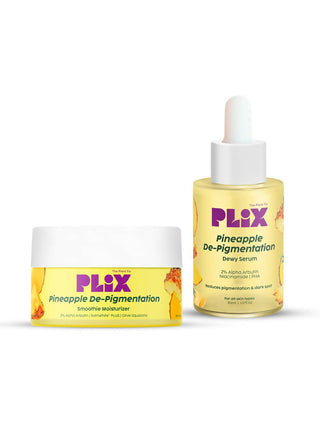 PLIX The Plant Fix Pineapple Pigmentation Skincare Regime Combo For Dark Spot Removal - Distacart