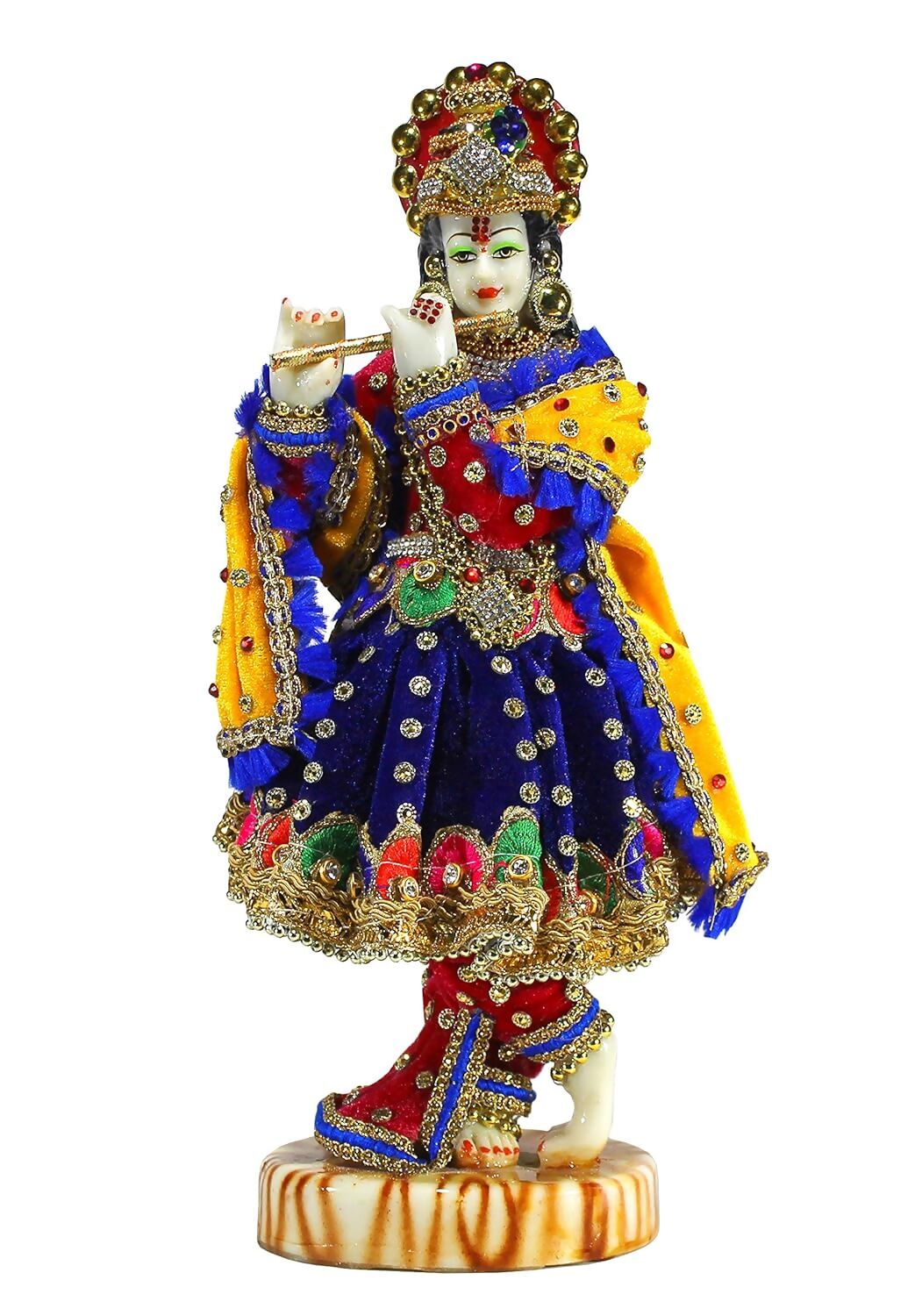 Esplanade Resin Krishna Kishan Murti Action Idol - Distacart