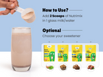 Thumbnail for Little Joys Nutrimix Nutrition Powder (7-12 Yr) Chocolate Flavour No White Sugar