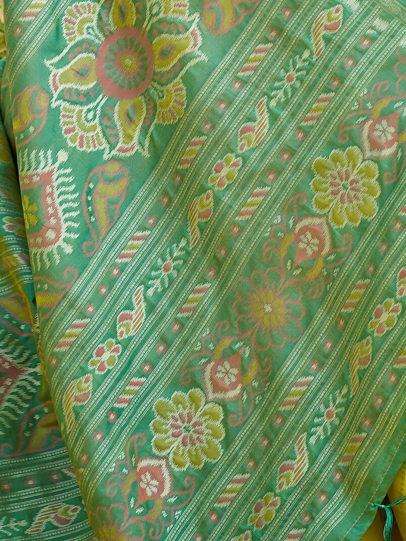 Astita Mustard Soft Silk Saree