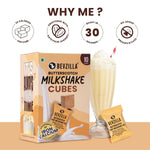 Thumbnail for Bevzilla Butterscotch Instant Milkshake Cubes with Organic Date Palm Jaggery - Distacart