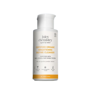 Juicy Chemistry Certified Organic Brightening Enzyme Cleanser - Distacart