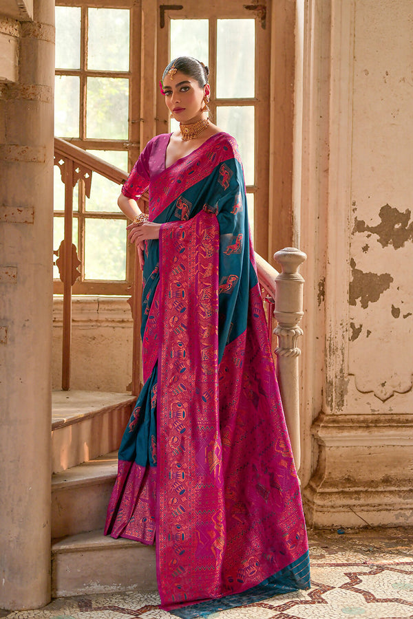BANARASI_305_BLUE (4)