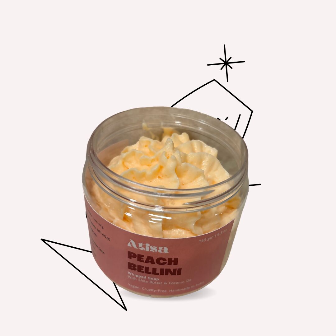 Atisa Peach Bellini Whipped Soap - Distacart