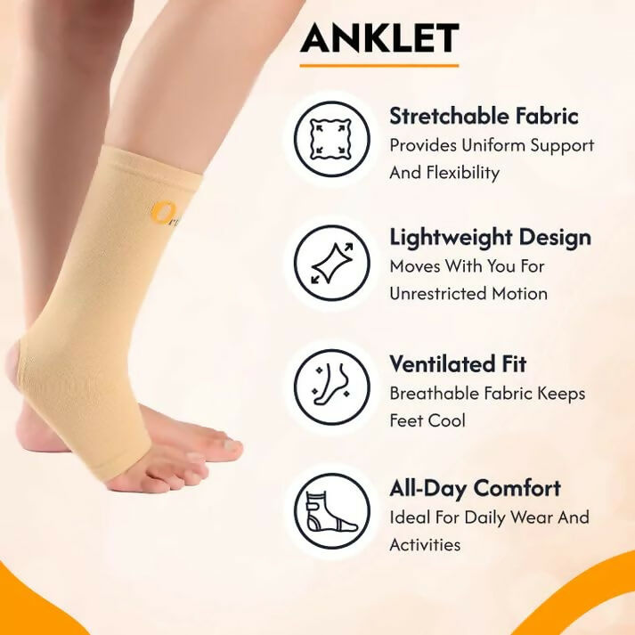Orth-rem Ankle Stabilizer Foot Sleeve (Pair)