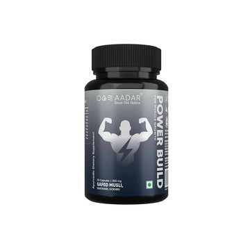 Aadar Power Build Safed Musli, Gokhru, Shatavari Capsules - Distacart