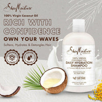 Thumbnail for Shea Moisture 100% Virgin Coconut Oil Daily Hydration Shampoo - Distacart