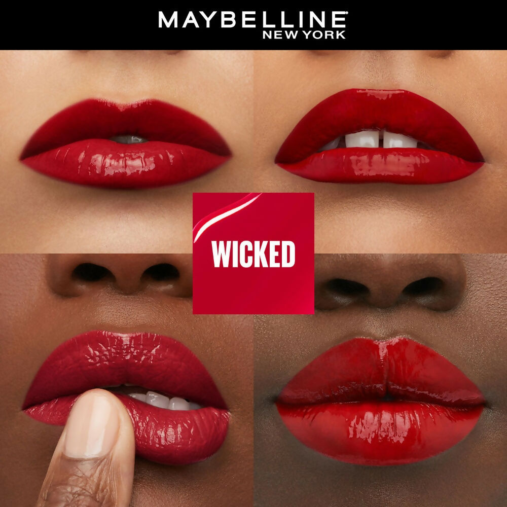 Maybelline New York Super Stay Vinyl Ink Liquid Lipstick, Instant Shine Lasts Up To 16H - 50 Wicked - Distacart