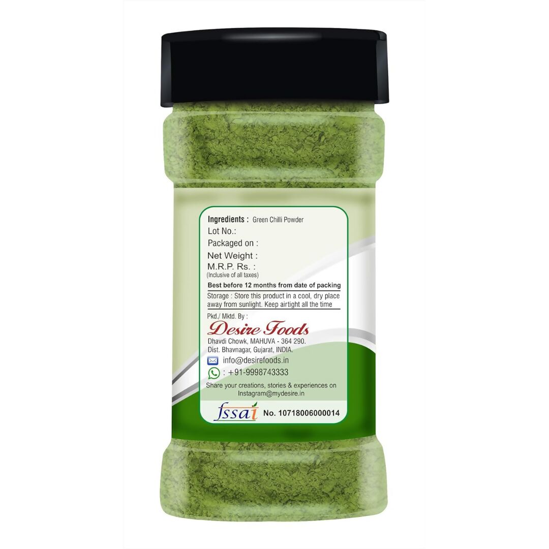Desire Green Chilli Powder - Distacart