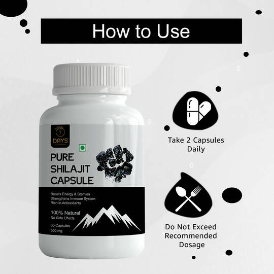 7 Days Pure Himalayan SJ Capules - Distacart