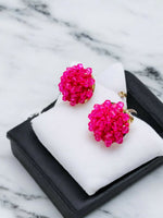 Thumbnail for Inhanns Small Statement Studs Earrings - Pink - Distacart