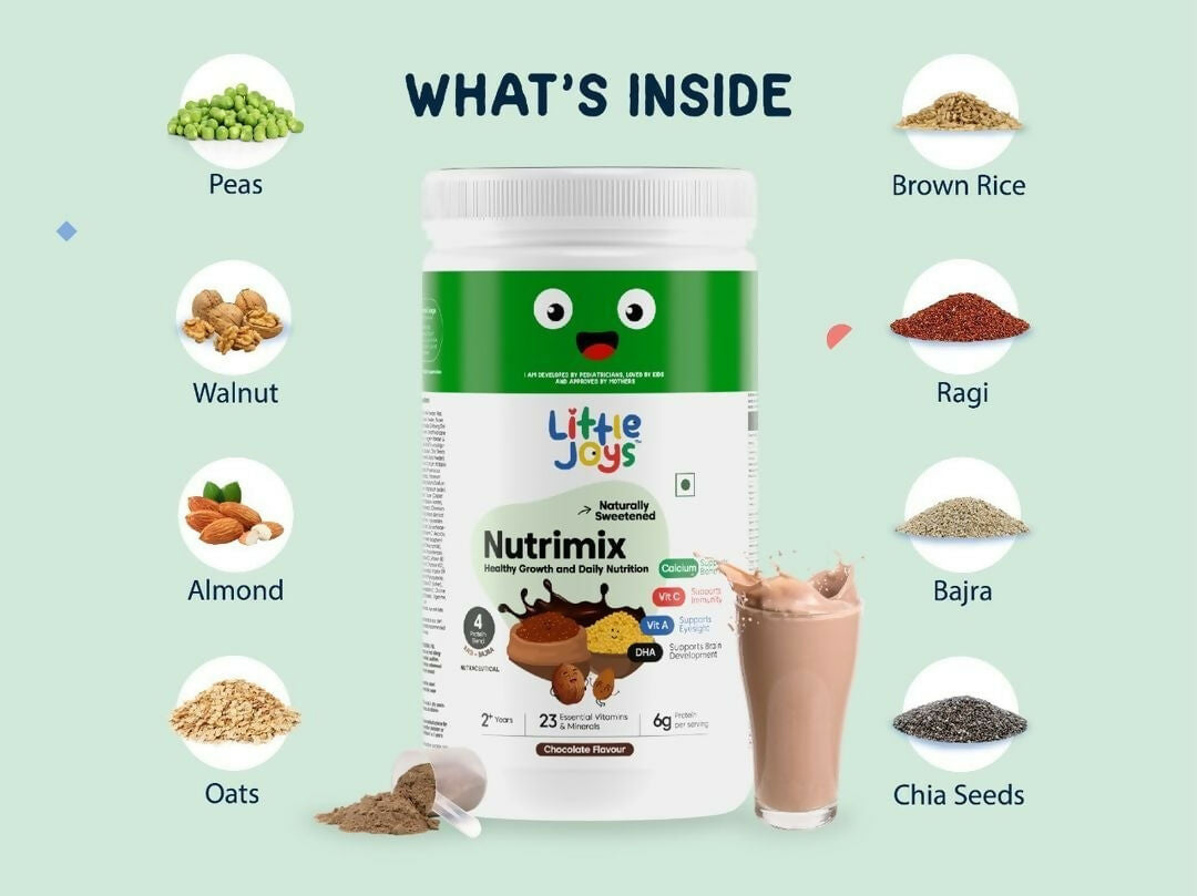 Little Joys Eye Health Gummies and NutriMix Combo - Distacart