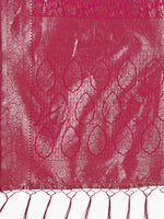 Thumbnail for Astita Lichi Silk Magenta Saree