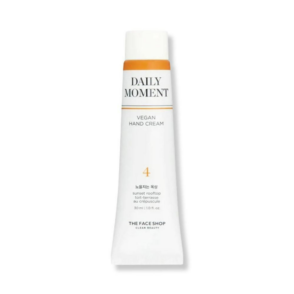 Face Shop Non-Greasy Vegan Hand Cream - Sunset Rooftop With Hyaluronic Acid - Distacart