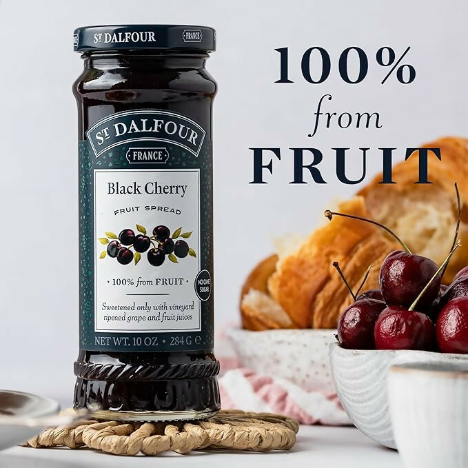 ST. DALFOUR Black Cherry Fruit Spread - Dista