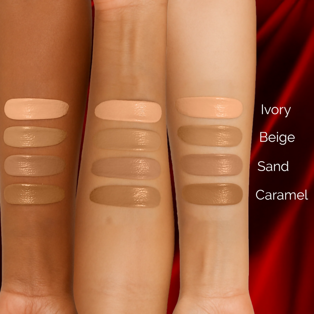 Faces Canada 3 in 1 Flawless Matte Concealer & Colour Correctors - Ivory - Distacart