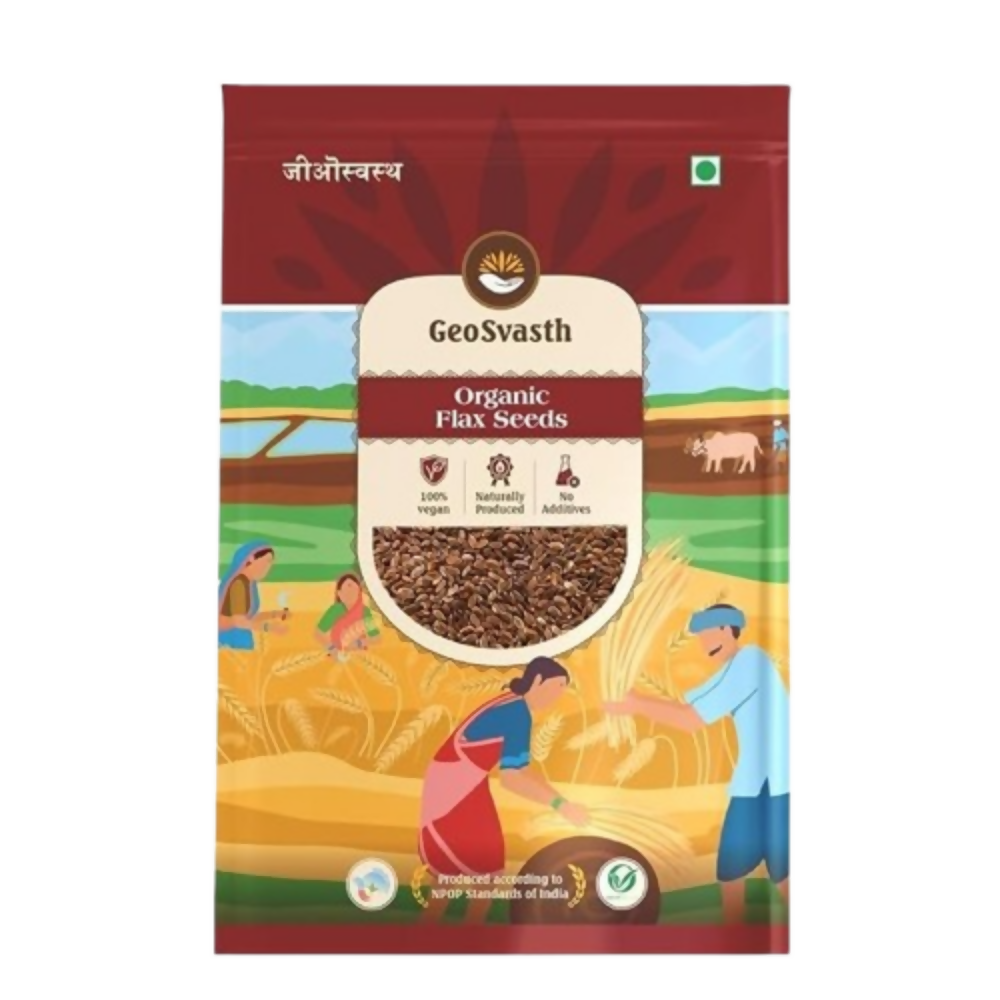 GeoSvasth Organic Flax Seeds - Dista