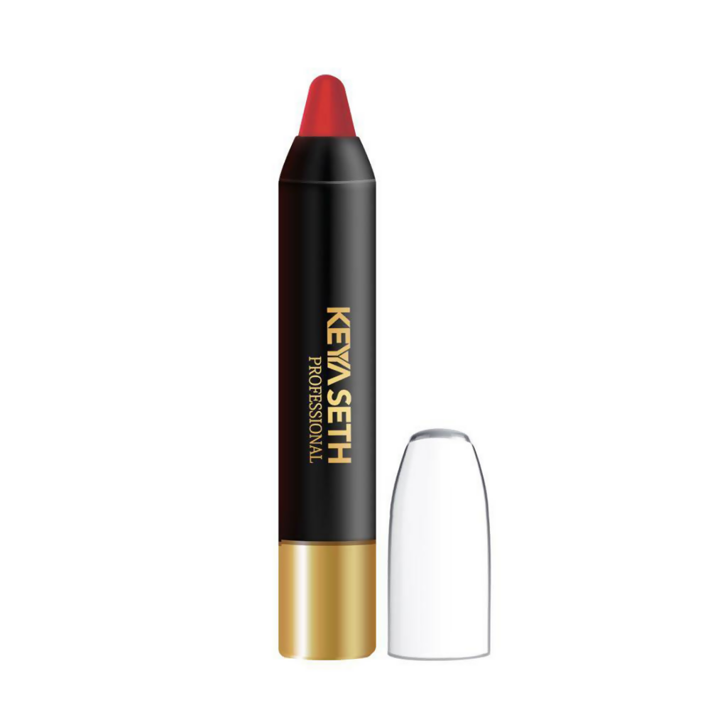 Keya Seth Professional Matte Lip Pen - Bright Red - Distacart