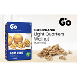 Thumbnail for Go Organic Kashmiri Light Quarters Walnuts Kernels (Without Shell)