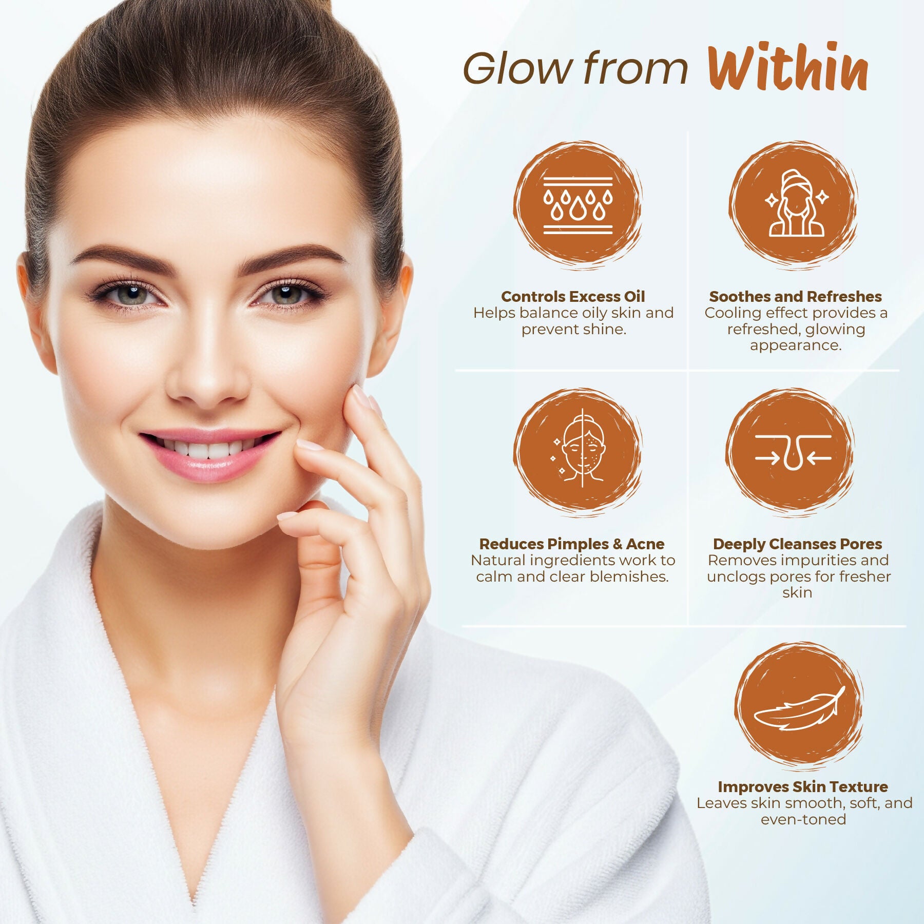 Nisha sandal Multani Mitti for Face |Skin Brightening Face Pack - Distacart