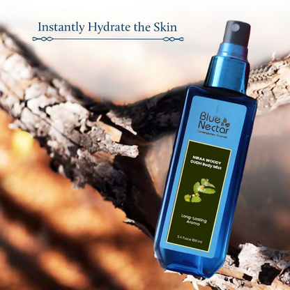 Blue Nectar Niraa Woody Oudh Body Mist - Distacart