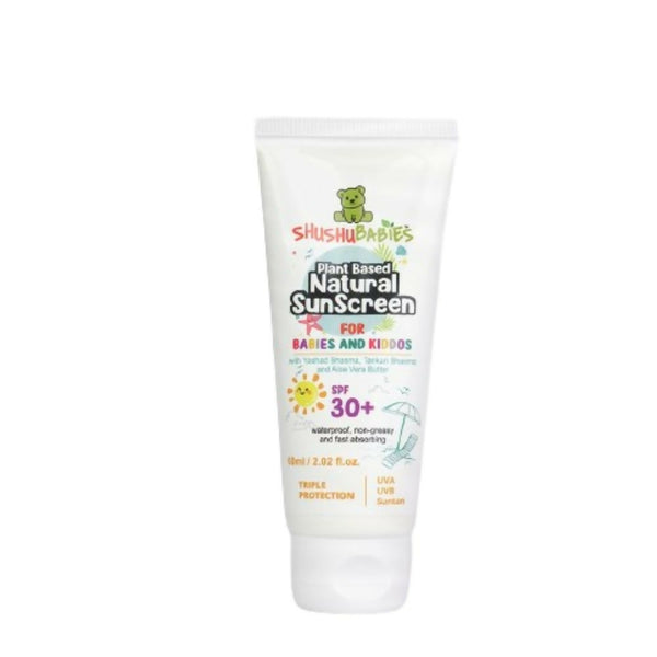 ShuShu Babies Sunscreen For Babies & Kids , SPF 30+ (under 0-12 Years) - Distacart
