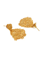 Thumbnail for Ruby Raang Traditional Gold Earrings