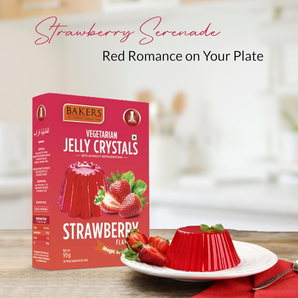 BAKERS Jelly Crystal - Strawberry, Blueberry, Raspberry, Cranberry - Dista