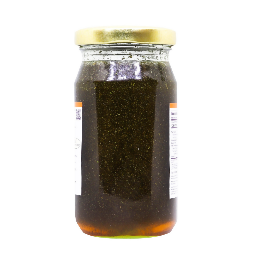 Tassyam Organics Wild Honey with Natural Dried Tulsi - Distacart
