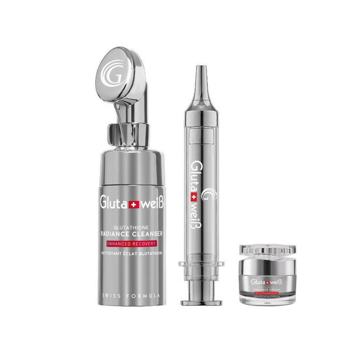 glutathion set manufacturer DR. HEDISON Glutathione Niacinamide Multi Ampoule Skin Tone Smoothing Ampoule The Absorption Company Electrolyte Powder