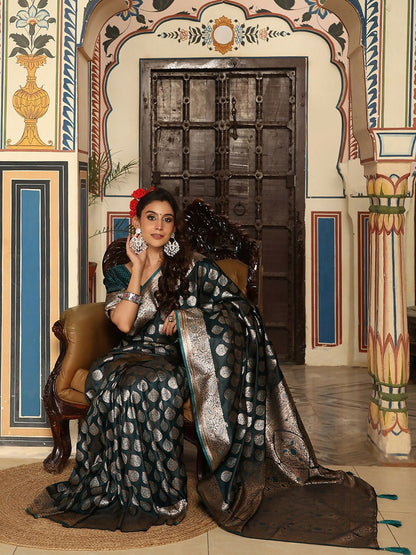 Shree Shyam Fashion Torque Silk Saree - Distacart